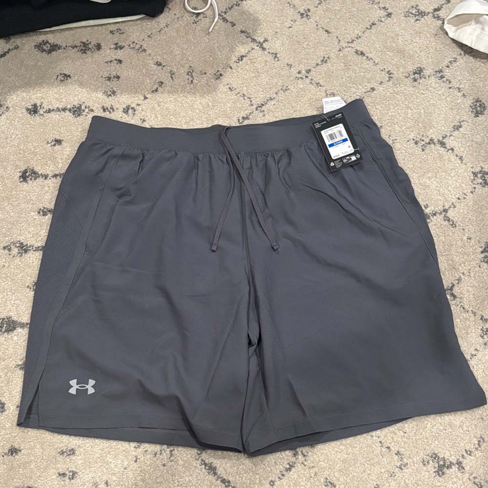 Under Armour Men's Charcoal Athletic Shorts